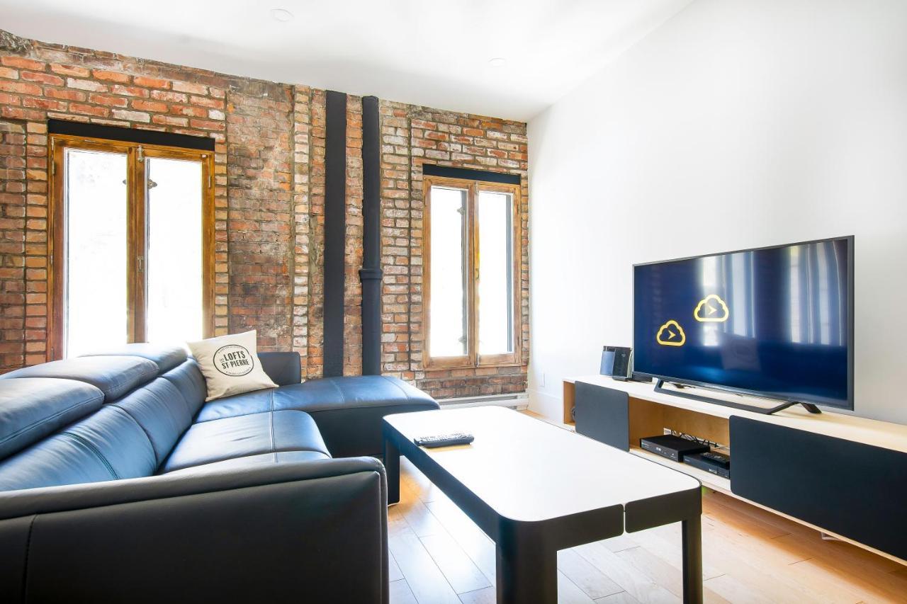 Apartament Les Lofts St-Pierre - Par Les Lofts Vieux-Quebec Zewnętrze zdjęcie