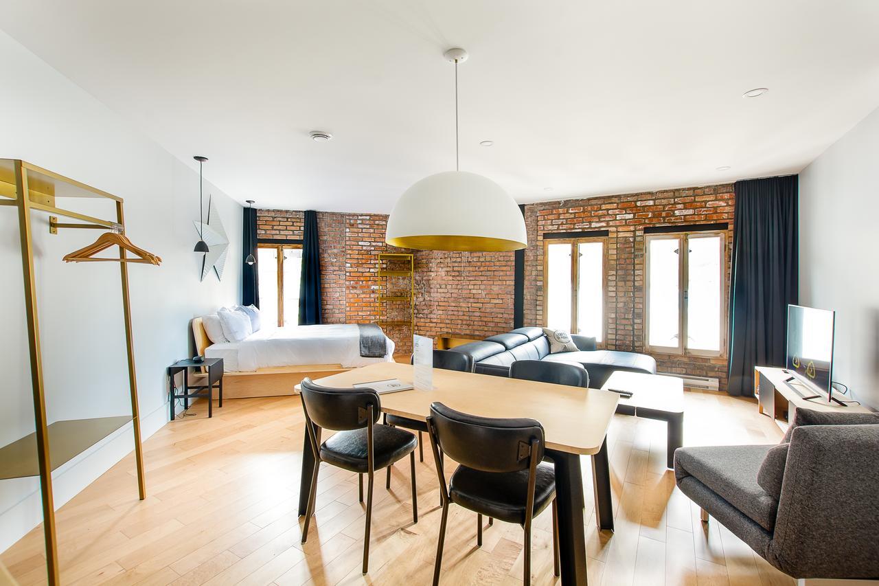 Apartament Les Lofts St-Pierre - Par Les Lofts Vieux-Quebec Zewnętrze zdjęcie