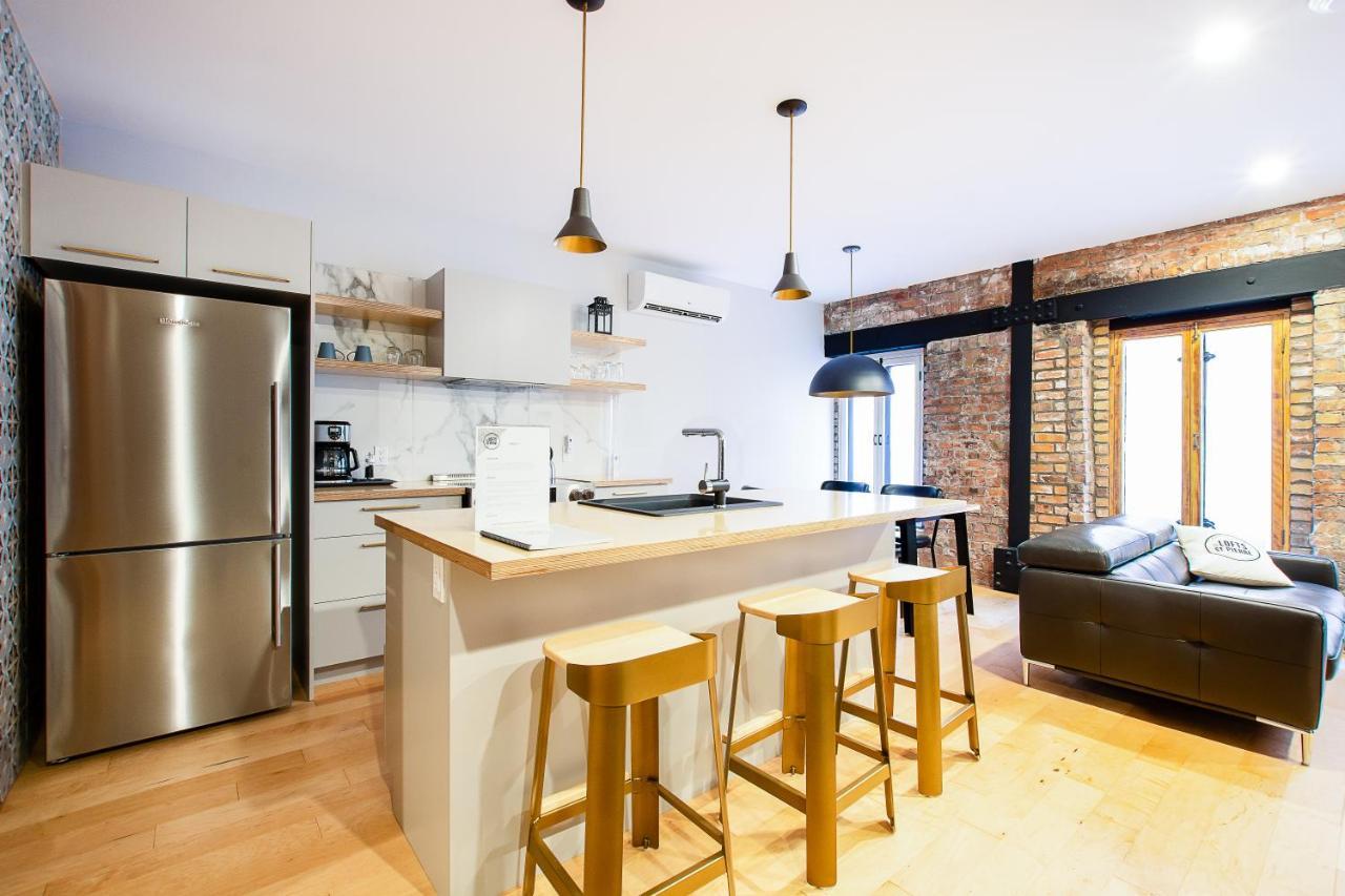 Apartament Les Lofts St-Pierre - Par Les Lofts Vieux-Quebec Pokój zdjęcie